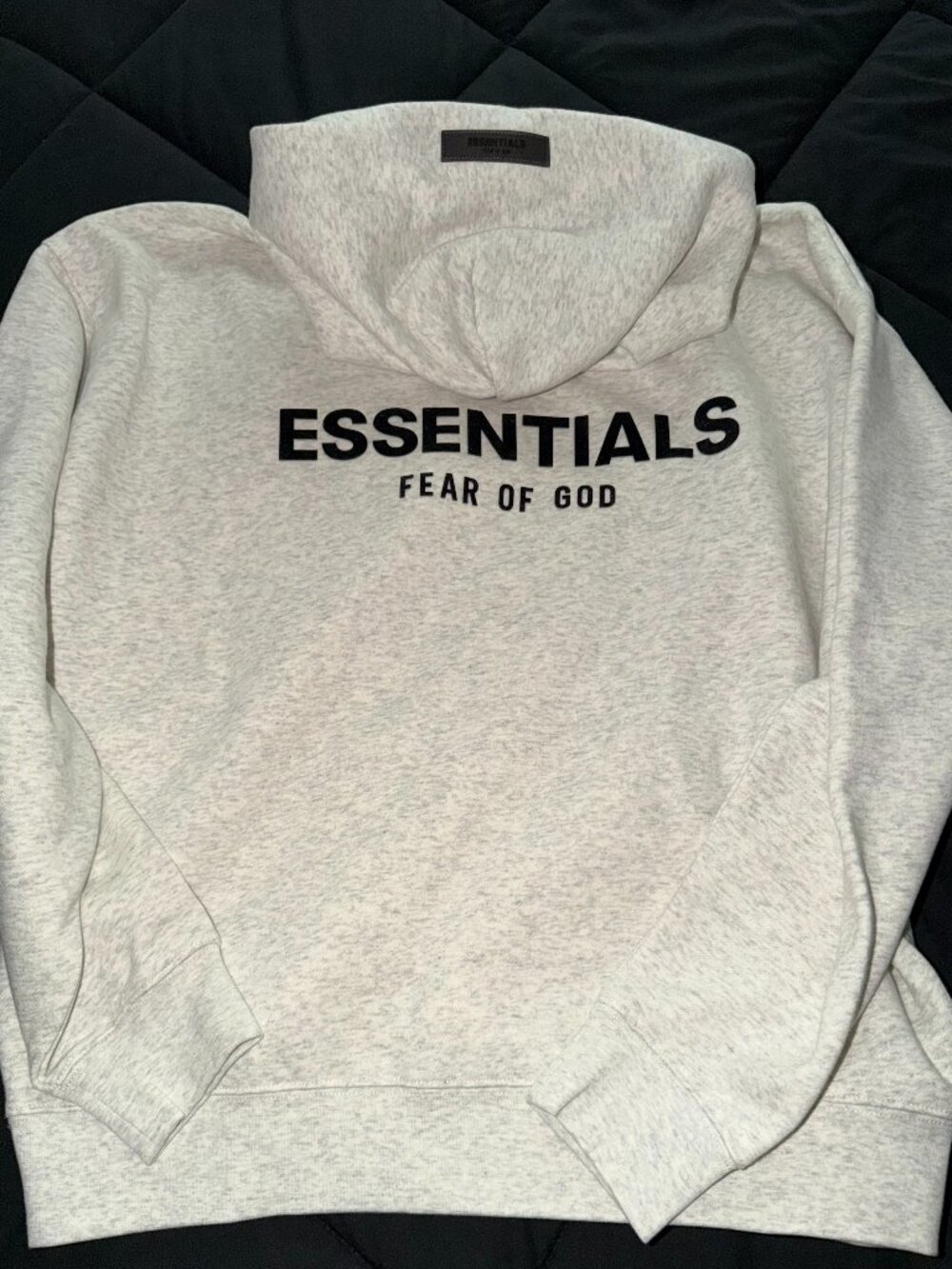 🕊️ Fear of God ESSENTIALS Hoodie | Light Oatmeal |